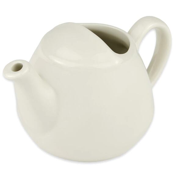 Hall China London 16-Ounce Classic White Restaurant Supply Teapot NEW - Picture 6 of 9